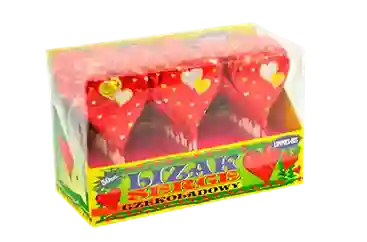 Lecca-lecca Cuore al cioccolato
